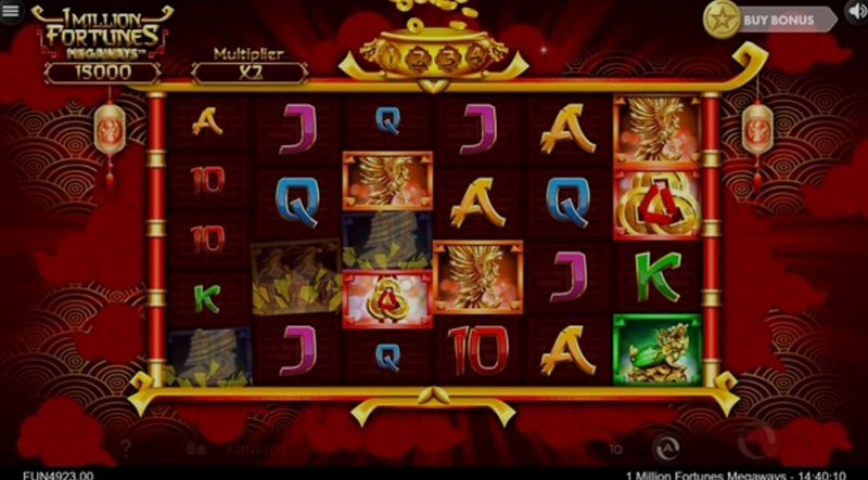 Play 1 Million Fortunes Megaways by Iron Dog Studios at 1Win Casino