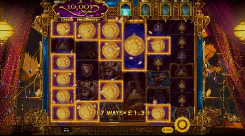 Play 10 001 Nights by Red Tiger at 1Win Casino