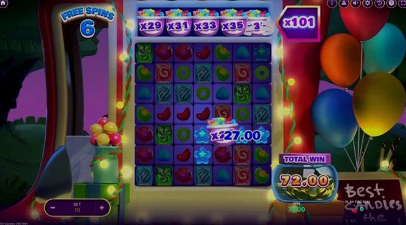 Play 101 Candies by Netent at 1Win Casino