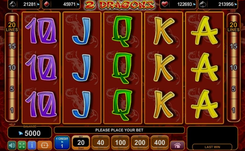 Play 2 Dragons by Amusnet Interactive at 1Win Casino