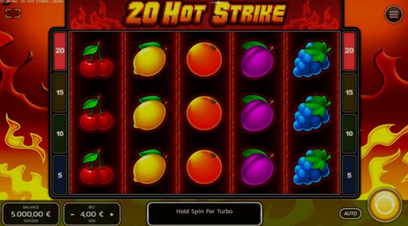 Play 20 Hot Strike by Fazi at 1Win Casino