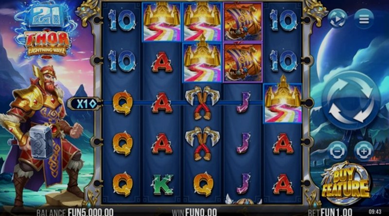 Play 21 Thor Lightning Ways by 4theplayer at 1Win Casino