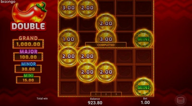 Play 3 Hot Chillies by 3 Oaks Gaming at 1Win Casino