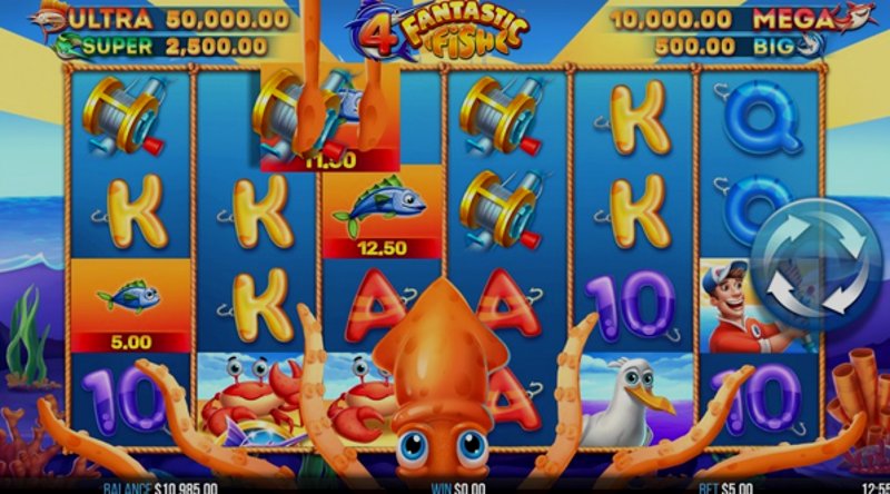 Play 4 Fantastic Fish by Yggdrasil at 1Win Casino