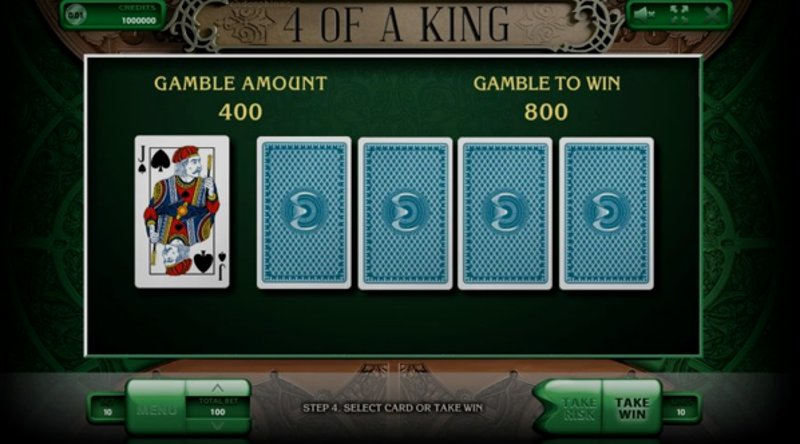 Play 4 of a King by Endorphina at 1Win Casino