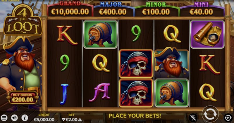 Play 4 The Loot by Bluehorn at 1Win Casino