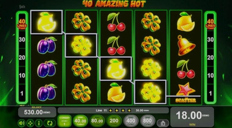 Play 40 Amazing Hot by 5 Men Gaming at 1Win Casino