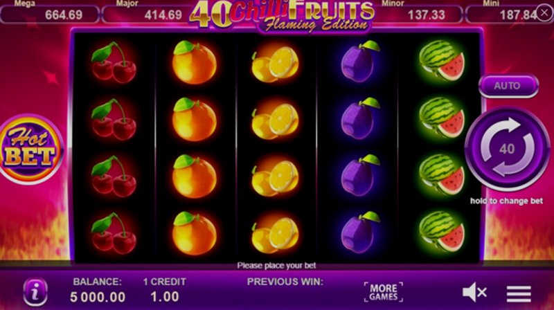 Play Chilli Fruits by Ct Interactive at 1Win Casino