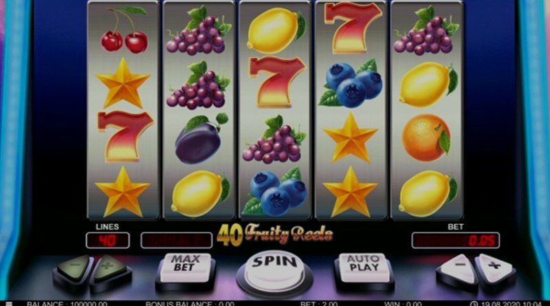 Play 40 Fruity Reels by 7mojos Slots at 1Win Casino