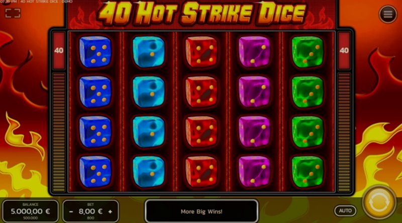 Play 40 Hot Strike by Fazi at 1Win Casino