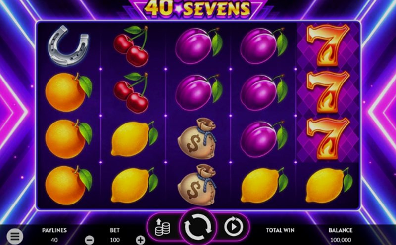 Play 40 Sevens by Apparat at 1Win Casino