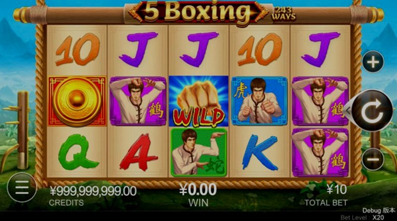 Play 5 Boxing by Cq9 at 1Win Casino