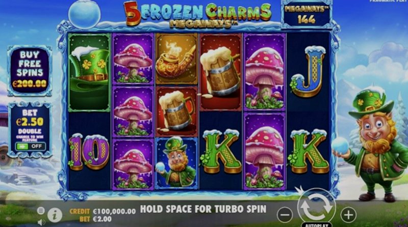 Play 5 Frozen Charms Megaways by Pragmatic at 1Win Casino