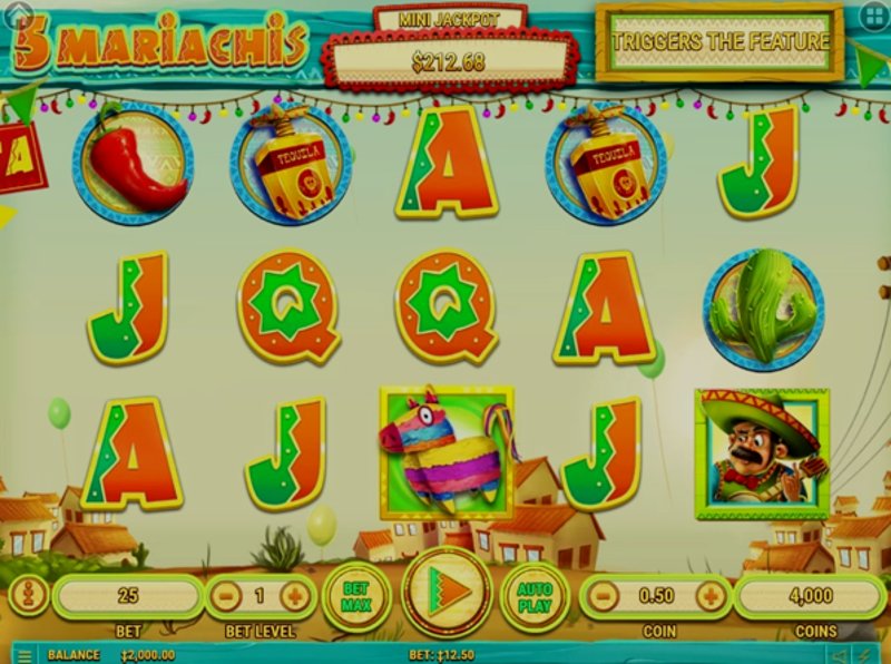 Play 5 Mariachis by Habanero at 1Win Casino