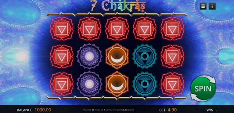 Play 7 Chakras by Genii at 1Win Casino