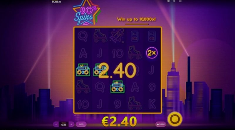 Play 80s Spins by Red Tiger at 1Win Casino