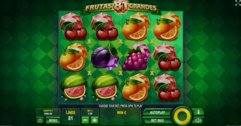 Play 81 Frutas Grandes by Tomhorngaming at 1Win Casino