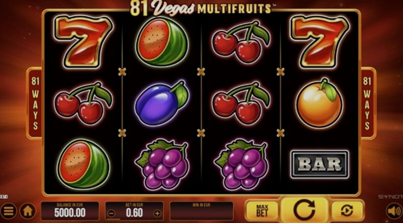 Play Multi Fruits by Edict at 1Win Casino