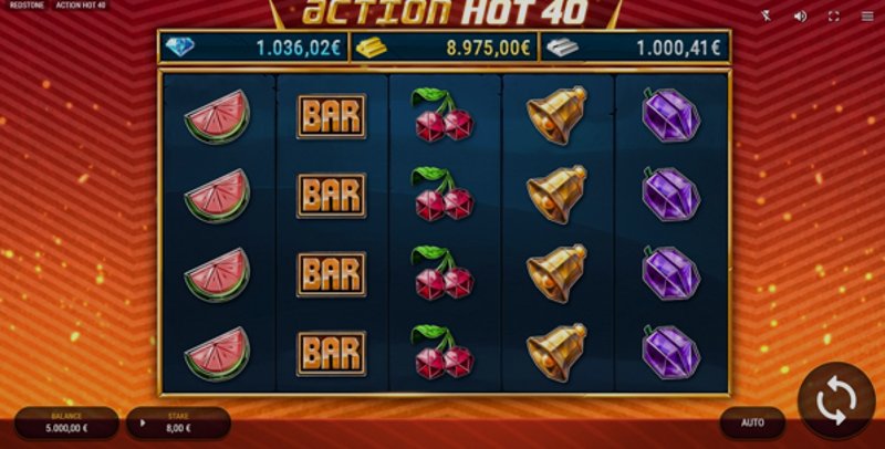 Play Action Hot 40 by Fazi at 1Win Casino