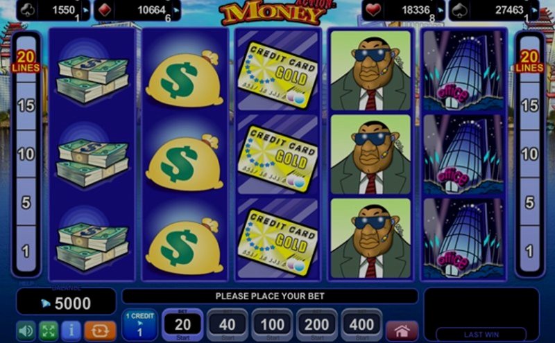 Play Action Money by Amusnet at 1Win Casino