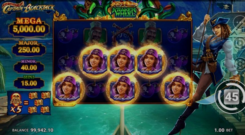 Play Adventures of Captain Blackjack by Games Global at 1Win Casino