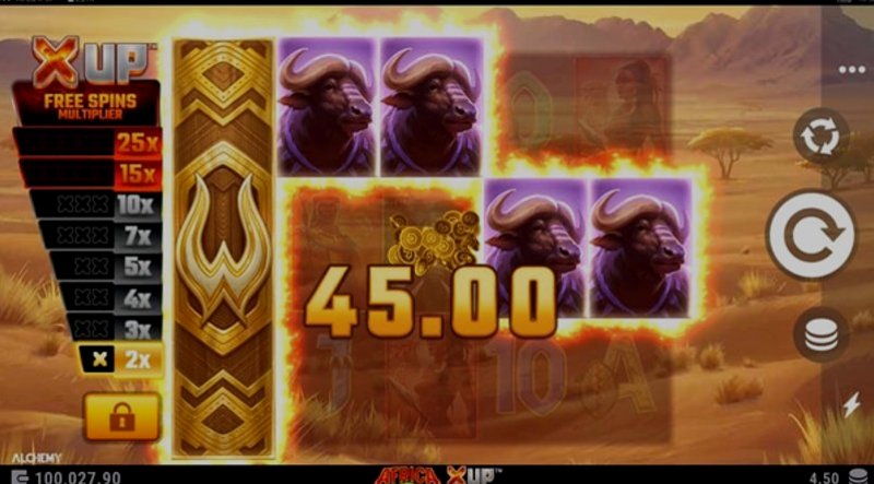 Play Africa X UP by Games Global at 1Win Casino