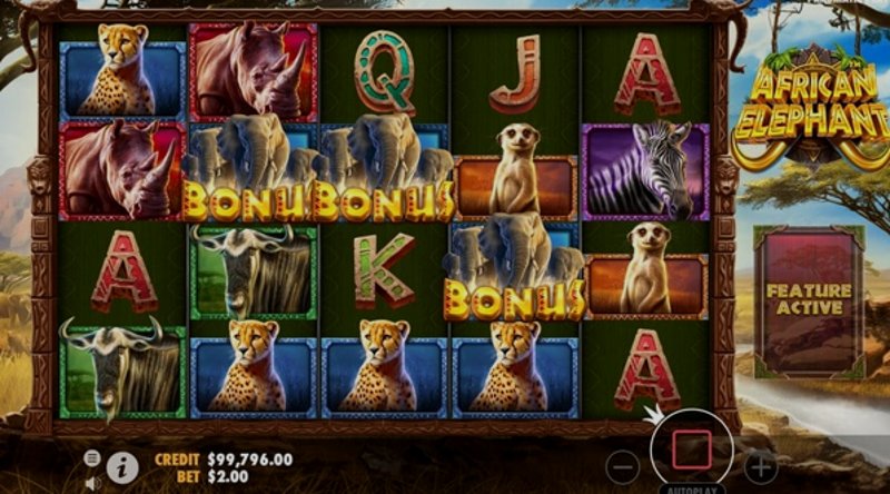 Play African Elephant by Pragmatic at 1Win Casino