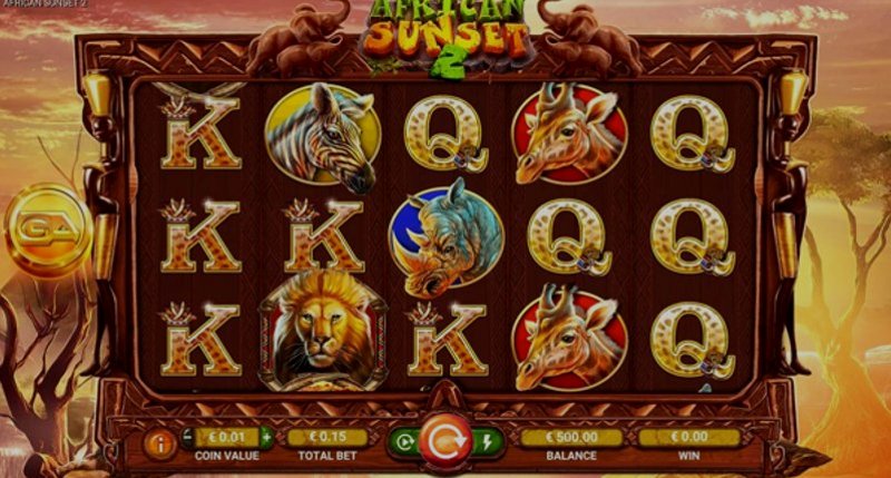 Play African Sunset 2 by Gameart at 1Win Casino