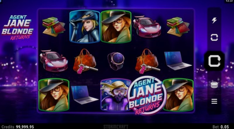 Play Agent Jane Blonde Returns by Games Global at 1Win Casino