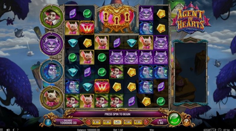 Play Agent of Hearts by Playn Go at 1Win Casino