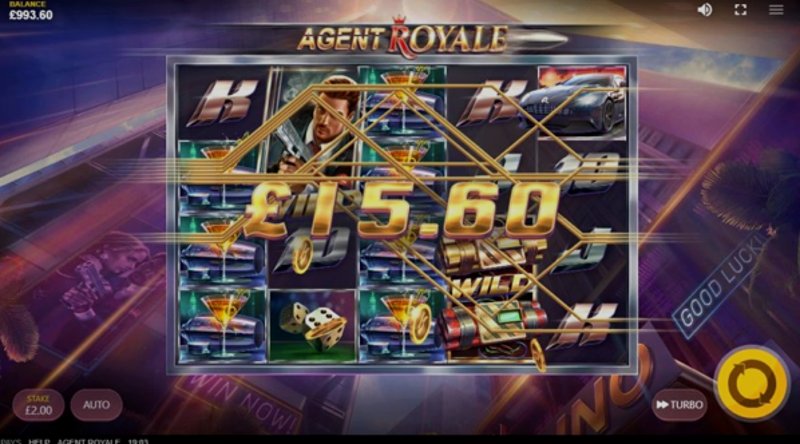 Play Agent Royale by Redtiger at 1Win Casino