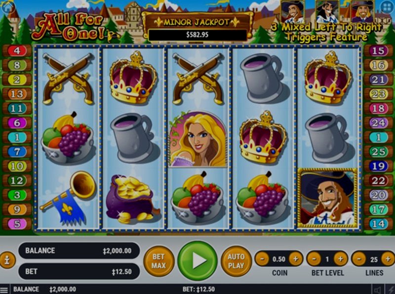 Play All For One by Habanero at 1Win Casino