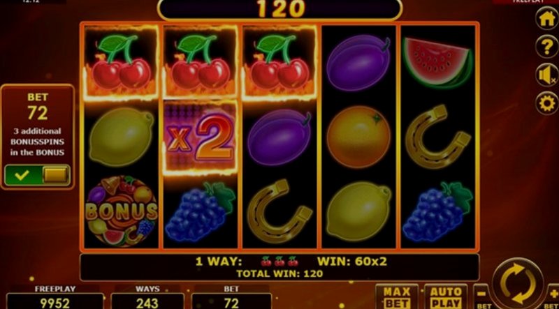 Play All Ways Hottest Fruits by Amatic at 1Win Casino