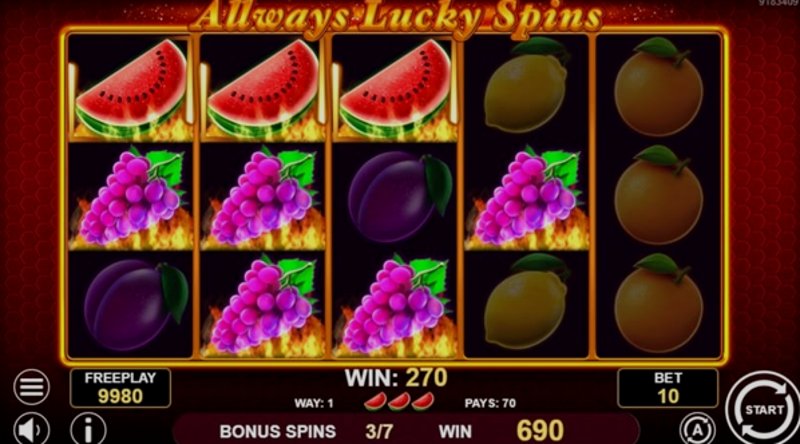 Play Allways Lucky Spins by 1spin4win at 1Win Casino