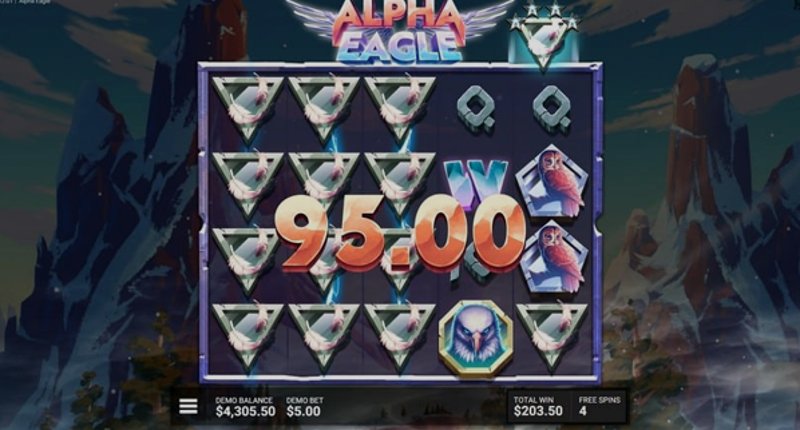 Play Alpha Eagle in Moldova at 1Win Casino