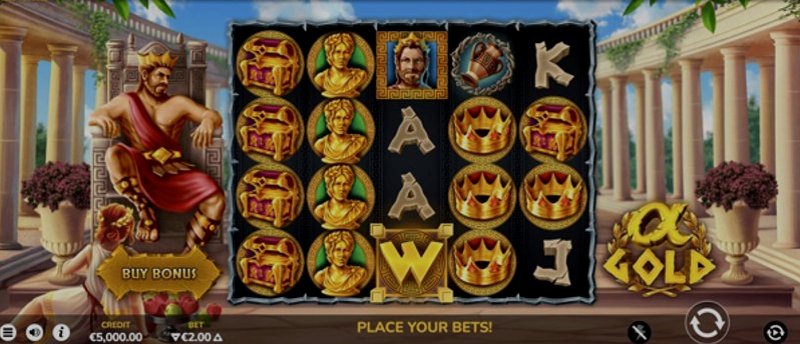 Play Alpha Gold by Gamomat at 1Win Casino