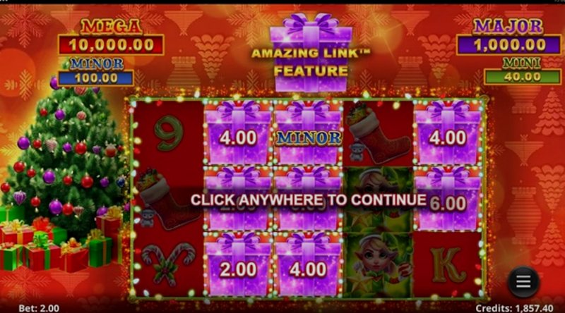 Play Amazing Link Christmas by Games Global at 1Win Casino