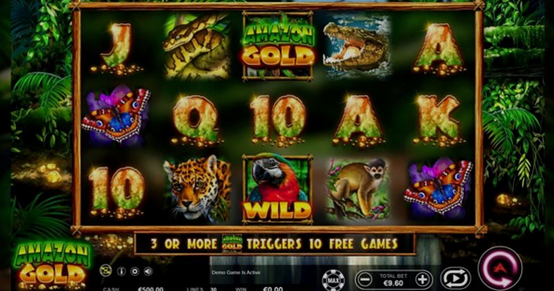 Play Amazon Gold by Ainsworthgame at 1Win Casino