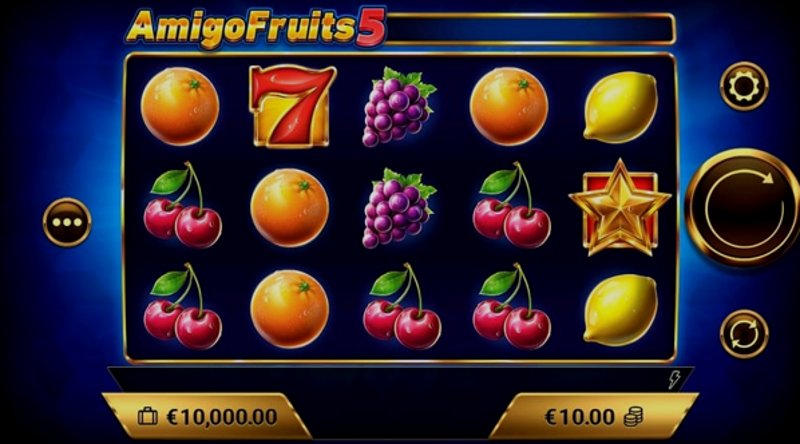 Play Amigo Fruits 5 by Amigogaming at 1Win Casino