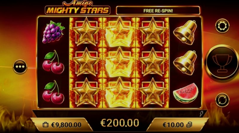 Play Amigo Mighty Stars by Amigogaming at 1Win Casino