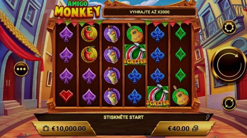 Play Amigo Monkey by Amigogaming at 1Win Casino