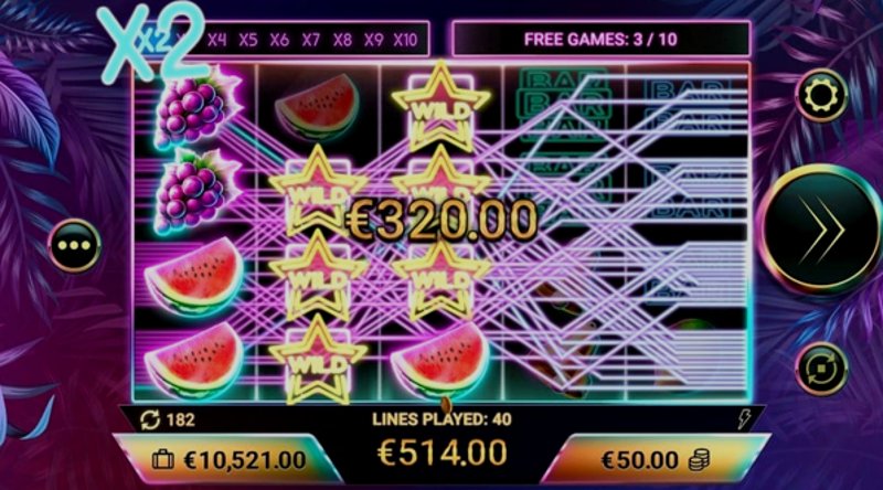 Play Amigo Multifruits by Amigogaming at 1Win Casino