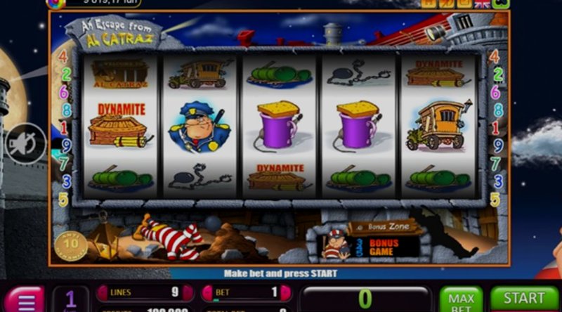 Play An escape from Alcatraz by Belatra at 1Win Casino