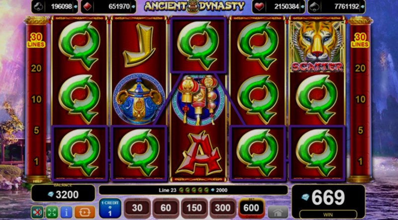 Play Ancient Dynasty by Amusnet Interactive at 1Win Casino