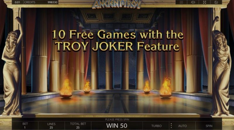 Play Ancient Troy by Endorphina at 1Win Casino