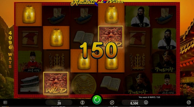 Play Ancients of Korea by Isoftbet at 1Win Casino