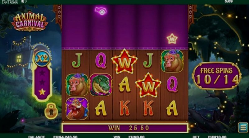 Play Animal Carnival by Relax at 1Win Casino