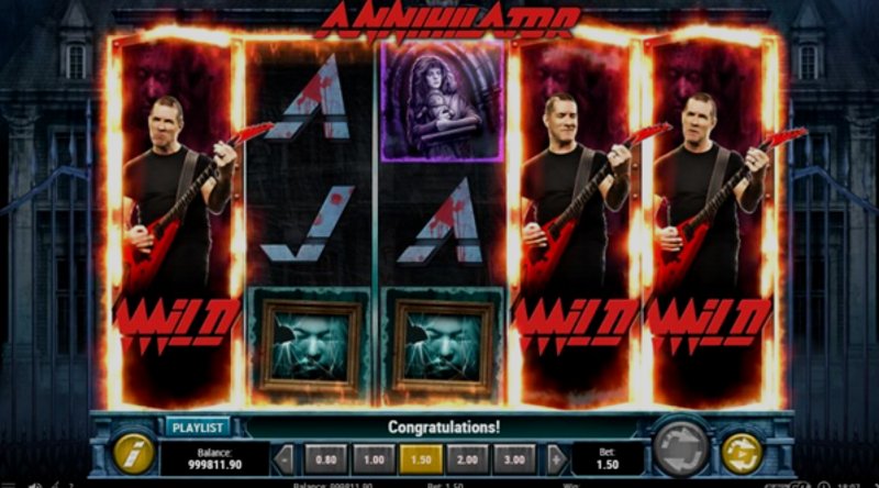 Play Annihilator by Playn Go at 1Win Casino