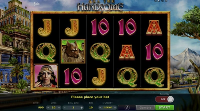 Play Ara the Handsome by 5 Men Gaming at 1Win Casino