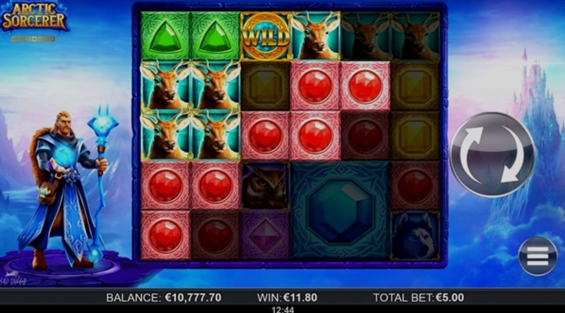 Play Arctic Sorcerer Gigablox by Yggdrasil at 1Win Casino